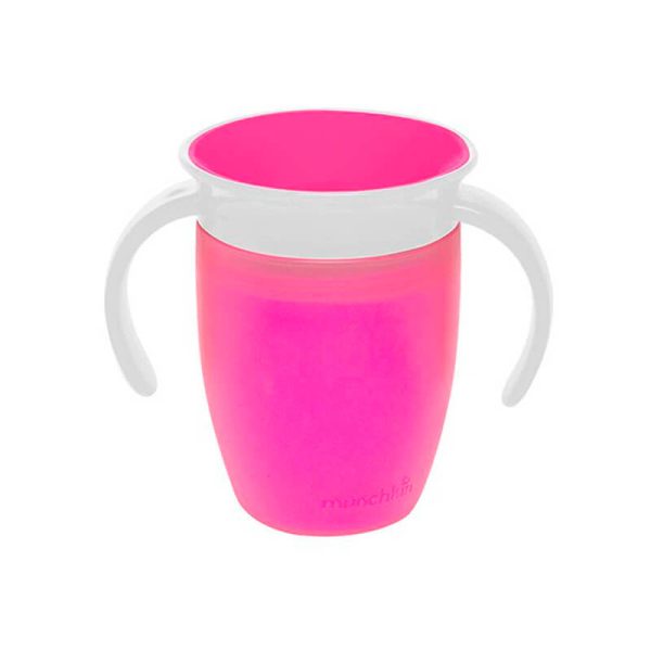 Munchkin - Vaso de Entrenamiento Miracle 360 7oz - Rosado - Productos para bebes | Mamita y Yo