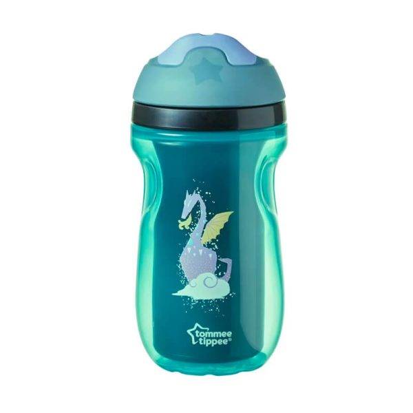 Tommee Tippee Tomatodo Taza Insulada con boquilla 9oz 260ml Verde - Productos para bebes | Mamita y Yo