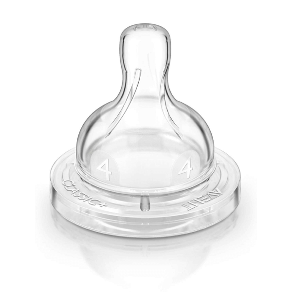 Avent - Tetina Classic+, 6m+, Flujo Rápido X 2 Unidades - Imagen 2