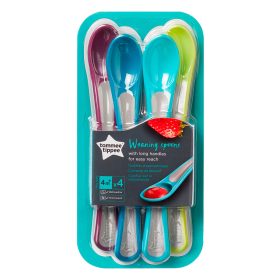 Tommee Tippee – Set de Cucharas x 4 unidades - Productos para bebes | Mamita y Yo